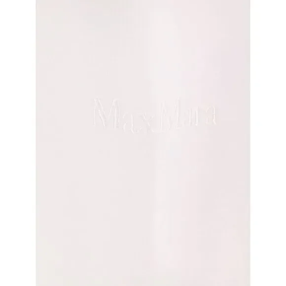 Max Mara Women Nerina Cotton T-Shirt With Max Mara Embroidery